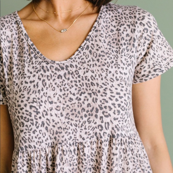 BF SALE❗️Fading Spots Cheetah Print Dress - Picture 7 of 12